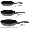 Cheffinger, 3er-Set Pfannen 20 / 24 / 28cm mit Produktbild-Vorschau 3