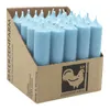 Stabkerzen aus Paraffin, 100/22 mm, Taubenblau, KERZENFARM Produktbild-Vorschau 1