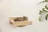 Hamac mural en bois, 38 x 33,5 x 16 cm, naturel/gris, Kerbl Voir les images du produit 6