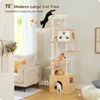 PAWZ Road 190 Kratzbaum mit Futterplatz Produktbild-Vorschau 3