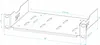 Polica RACK 10" 1U 150 mm Polica do skrine RACK Standard Náhľad obrázku produktu 2