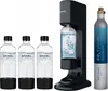 Spinel Soda BubbleON Wassersprudler Schwarz Set mit 3 Produktbild-Vorschau 2