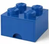 LEGO Desk Brick Drawer 4 KnobBlue, Úložný box na hračky, Náhľad obrázku produktu 3