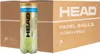 Head Padel Pro S+ Padelbälle (3-pack) Produktbild-Vorschau 5