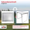 Grafner Campingtisch klappbar 80x60x70cm Aluminium, stabil Produktbild-Vorschau 2