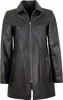 MADDOX - Damen Ledermantel Longjacke Lammnappa schwarz : 38 Produktbild-Vorschau 1