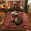 Dino 3D Bettwäsche / 80x80 cm + 135x200 cm Produktbild-Vorschau 2