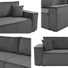 MIRJAN24 Sofa Karl Cord, Couch, Schlafsofa mit zwei Produktbild-Vorschau 6