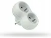 2-Steckdosen-Verteiler mit geerdetem Stecker weiß Elgotech Produktbild-Vorschau 6