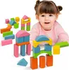 Blocchi da costruzione in legno colorato Eichhorn Anteprima dell’immagine prodotto 3