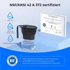 Dzbanek filtrujący do wody Waterdrop z 4 filtrami, 2,5 l, Podgląd zdjęcia produktu 3