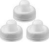 SEB - Set mit 3 weißen Kappen - Silit sicomatic - Produktbild-Vorschau 3