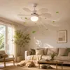 ZMH Deckenventilator Weiß Mit Beleuchtung und Fernbedienung Produktbild-Vorschau 6