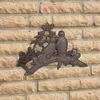 Moritz Schlauchhalter Vogel Paar Antike Wand Gartenschlauch Produktbild-Vorschau 1