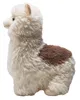 A plush alpaca toy is shown from the side against a white background. Produktbild-Vorschau