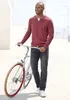 H.I.S. Strickpullover rot meliert Größe M Produktbild-Vorschau 5