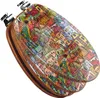 banjado Design WC Sitz Bambus Absenkautomatik - Funky Town Produktbild-Vorschau 8