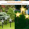 TolleTour 5x LED svetelné tyčinky hviezdy teplá biela 6/18h Náhľad obrázku produktu 4