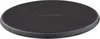 A black wireless charger is shown from a slightly elevated angle against a white background. Produktbild-Vorschau