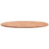 vidaXL Tischplatte Ø70x1,5 cm Rund Massivholz Buche Produktbild-Vorschau 6