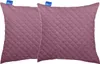 Two quilted pink pillows are shown side-by-side against a white background. Produktbild-Vorschau