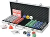 vidaXL Set de poker avec 500 jetons Aluminium Voir les images du produit 1