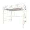 Hochbett, 140 x 200 cm, Metallbettgestell, Doppelleiter, Produktbild-Vorschau 10