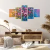 Bild auf Leinwand - Leinwandbild - 5 Teile - Blumenstrauß Produktbild-Vorschau 7