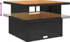 VidaXL 368272, Černá, Hnědá, 1100 mm, 1100 mm, 400 mm, 71 Náhled obrázku produktu 3