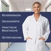 Laborkittel Arztkittel aus Baumwolle, 36, weiß Produktbild-Vorschau 2