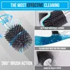 Strex Scopino per WC in Silicone con Supporto - Asciugatura Anteprima dell’immagine prodotto 5