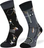 SKIETY Bunte Lustige Socken für Erwachsene Baumwolle, Cross Produktbild-Vorschau 1