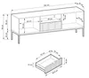 AX LIVING Lowboard TV Eternas 154 cm modernes Design, Produktbild-Vorschau 7