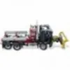 A toy truck with a trailer. Produktbild-Vorschau