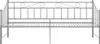 vidaXL Rozkládací pohovka Grey Metal 90x200 cm Náhled obrázku produktu 7