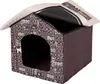A dog house with a text print of various animal names. Produktbild-Vorschau