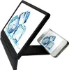 A smartphone is placed on a stand that magnifies its screen, showing an image of ice cubes. Náhled obrázku produktu