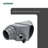 Jardinion Regenwasserfilter, Fallrohr Laubabscheider Silber Produktbild-Vorschau 4