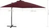vidaXL Parasol świetlny z oświetleniem LED 250 cm Bordowy Podgląd zdjęcia produktu 11