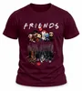 Maglietta FRIENDS Horror Ikonen Pennywise Michael Jason Anteprima dell’immagine prodotto 2