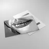 Bilder auf glas - Lippen Gesicht weiblich Lippenstift - Produktbild-Vorschau 2