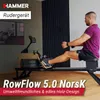 HAMMER Wasser-Rudergerät RowFlow 5.0 NorsK, 20 Programme, Produktbild-Vorschau 5