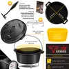 Set KESSER® Dutch Oven: pentola da barbecue, pentola per Anteprima dell’immagine prodotto 7