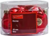 TrendLine Weihnachtskugeln Glas-Sterne 4 cm rot 12 Stück Produktbild-Vorschau 2