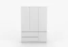 Kleiderschrank 4-türig Schrank Garderobe Schlafzimmer Produktbild-Vorschau 5