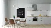 Lavagna nera da gesso 100x80 cm con cornice nero in legno Anteprima dell’immagine prodotto 2