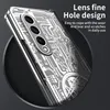 A close-up view of a phone case with a circuit board design. Produktbild-Vorschau