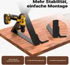Nogi do stołu Wiltec zestaw 2 ze stali w profilu X 72x60cm Podgląd zdjęcia produktu 14