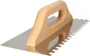 KOTARBAU® Nerezové hladidlo 280 x 130 mm 8x8 mm s drevenou Náhľad obrázku produktu 6