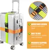 4 Stück Gepäckanhänger Set, rutschfest Einstellbare Koffer Produktbild-Vorschau 4
